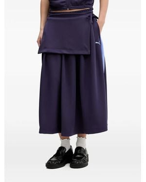 PUMA T7 Midi Skirt - Blue