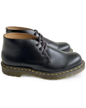 Dr. Martens Roca Leather Boots - Black