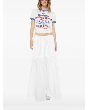 Mother The Lil Ringer T-Shirt - White
