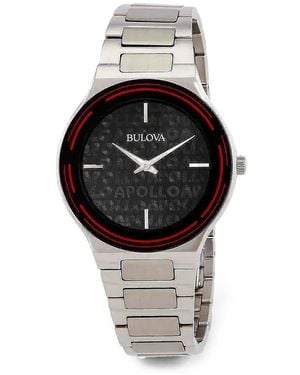 Bulova Apollo 43Mm Watch - Black
