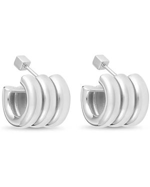 Ivi Mini Gaia Creolen - Weiß