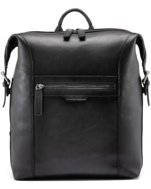 Officine Creative Jules 005 Leather Backpack - Black