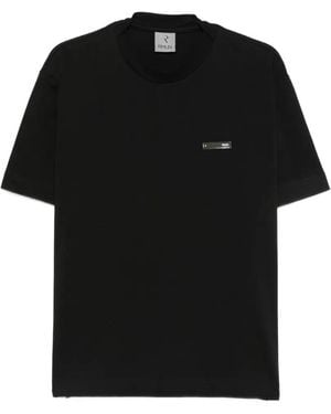 Rhun Logo-Patch T-Shirt - Black