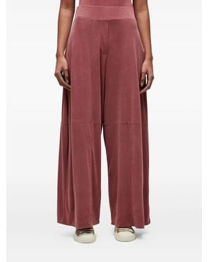 Osklen Broek Met Vlakken En Verwassen-Effect - Rood