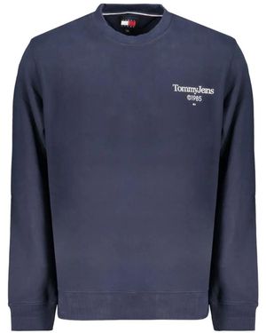 Tommy Hilfiger Logo-Embroidered Sweatshirt - Blue