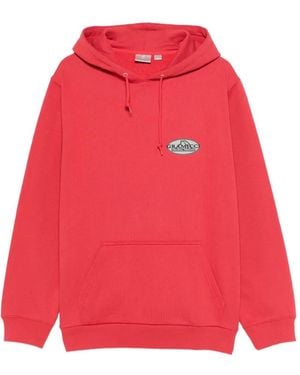 Gramicci Half Dome Hooded Sweatshirt - Red