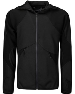 HELIOT EMIL Zip-Up Hooded Jacket - Black