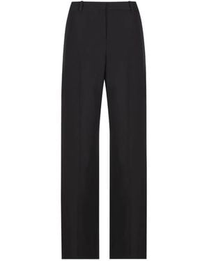 Fendi Pantalones De Vestir Rectos - Negro