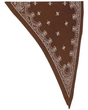 Destin Schal Mit Paisley-Print - Braun