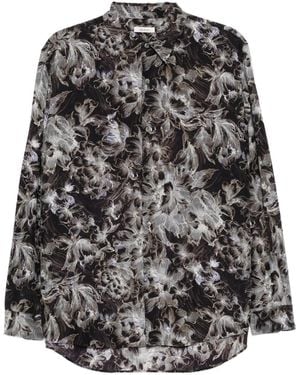 CALMLENCE Camisa estampada - Gris