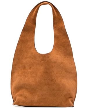 A.P.C. Suede Shoulder Bag - Brown