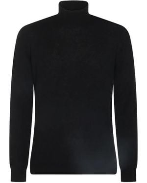 Altea Roll-Neck Sweater - Black