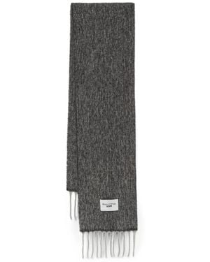 Marc O' Polo Fringed Scarf - Gris