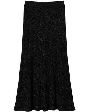Twinset Knitted Midi Skirt - Black