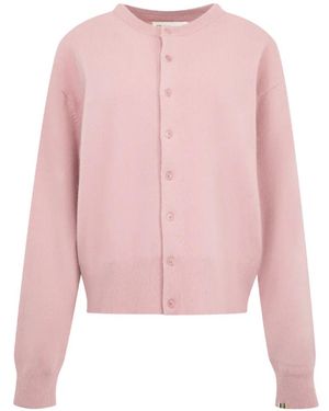 Extreme Cashmere Nº 436 Luce Round-Neck Cardigan - Pink