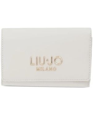 Liu Jo Logo Detail Wallet - White