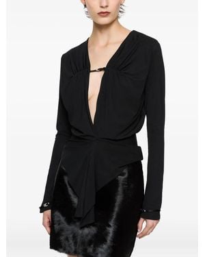 Paris Georgia Basics Filomena Long-Sleeve Top - Black