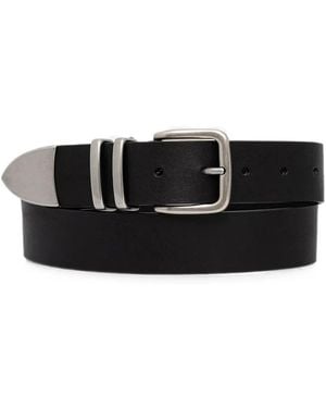 Levi's Freya Metal-Tip Buckle Belt - Black