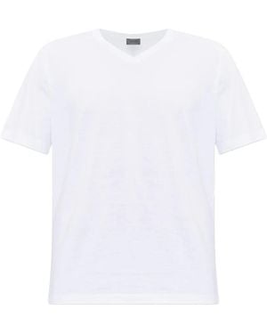 Hanro V-Neck T-Shirt - White
