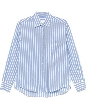 Xacus Striped Shirt - Blue