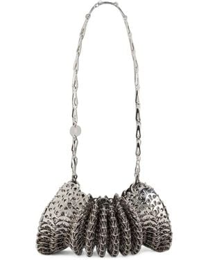 Rabanne Chain Shoulder Bag - White