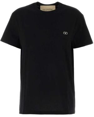 Valentino Garavani Vlogo Signature T-Shirt - Black