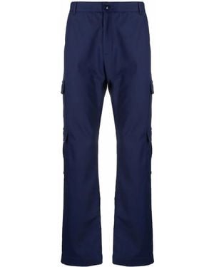 Martine Rose Straight-Leg Cargo Trousers - Blue