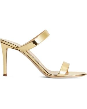 Giuseppe Zanotti Calista 85Mm Sandals - Metallic