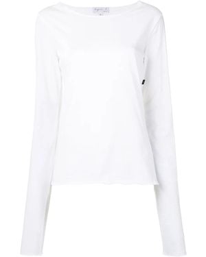 agnès b. Ultra Long-Sleeved T-Shirt - White