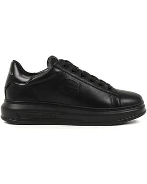 Karl Lagerfeld Kapri Logo-Embossed Sneakers - Black