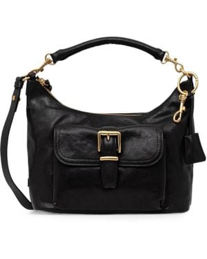 Marc O' Polo Buckle-Detail Tote Bag - Black