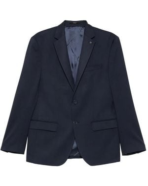 KARL LAGERFELD Chaqueta Con Solapas De Muesca - Azul