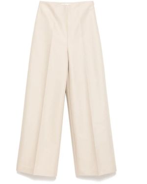 Rohe センタープレス パンツ - ナチュラル