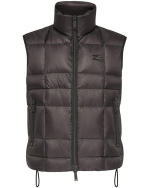 DSquared² High-Neck Padded Vest - Black