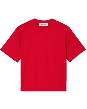 Rohe Short-Sleeve T-Shirt - Red