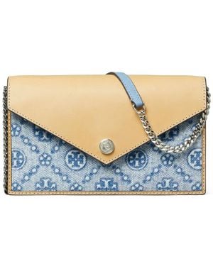 Tory Burch Bandolera T Monogram - Azul