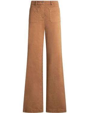 Etro Wide-Leg Trousers - Brown