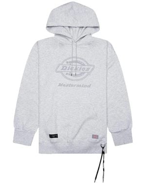 Mastermind Japan X Dickies Hoodie Met Logo - Wit