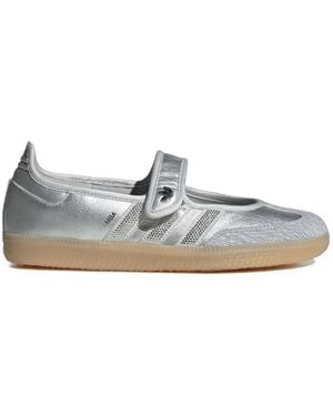 adidas Samba Og Touch-Strap Sneakers - White