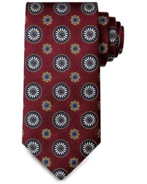 Bona Furtuna Floral-Print Tie - Red