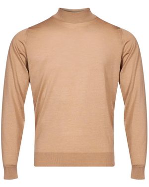 John Smedley Harcourt Pullover Mit Rollkragen - Weiß