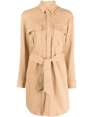 Mother The Cadet Minikleid - Natur