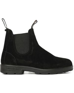 Blundstone #2405 Suede Chelsea Boots - Black