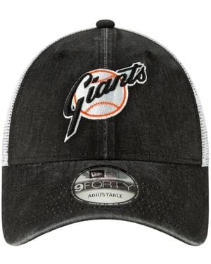 KTZ 9Forty San Francisco Giants Baseball Cap - Black