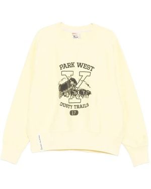 Champion Fleece Sweatshirt - White