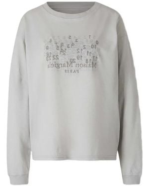 Maison Margiela T-Shirt À Imprimé Graphique - Grey