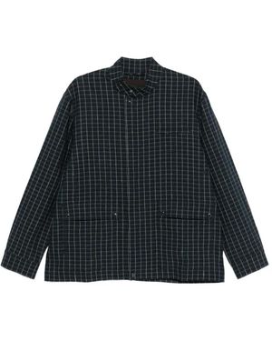 Wales Bonner Vision Field Collared Jacket - Blue