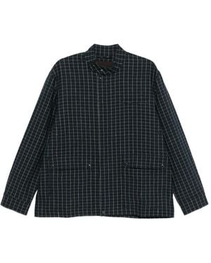 Wales Bonner Vision Field Collared Jacket - Blue