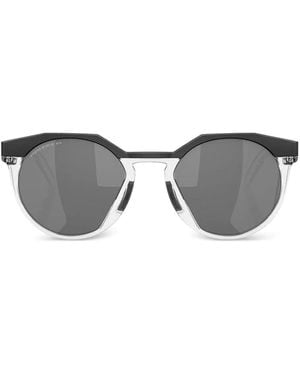 Oakley Hstn Round-Frame Sunglasses - Grey