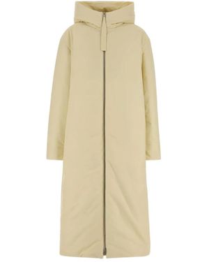 Jil Sander フーデッド コート - ナチュラル